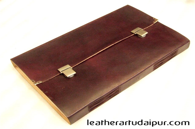 Leather Diary : Leather Magnet Book